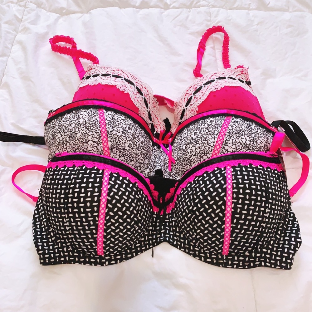 Set of 3 Candie’s Bras